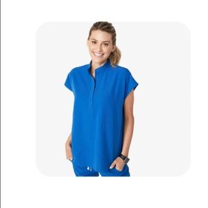 FIGS Royal Blue Scrub Set